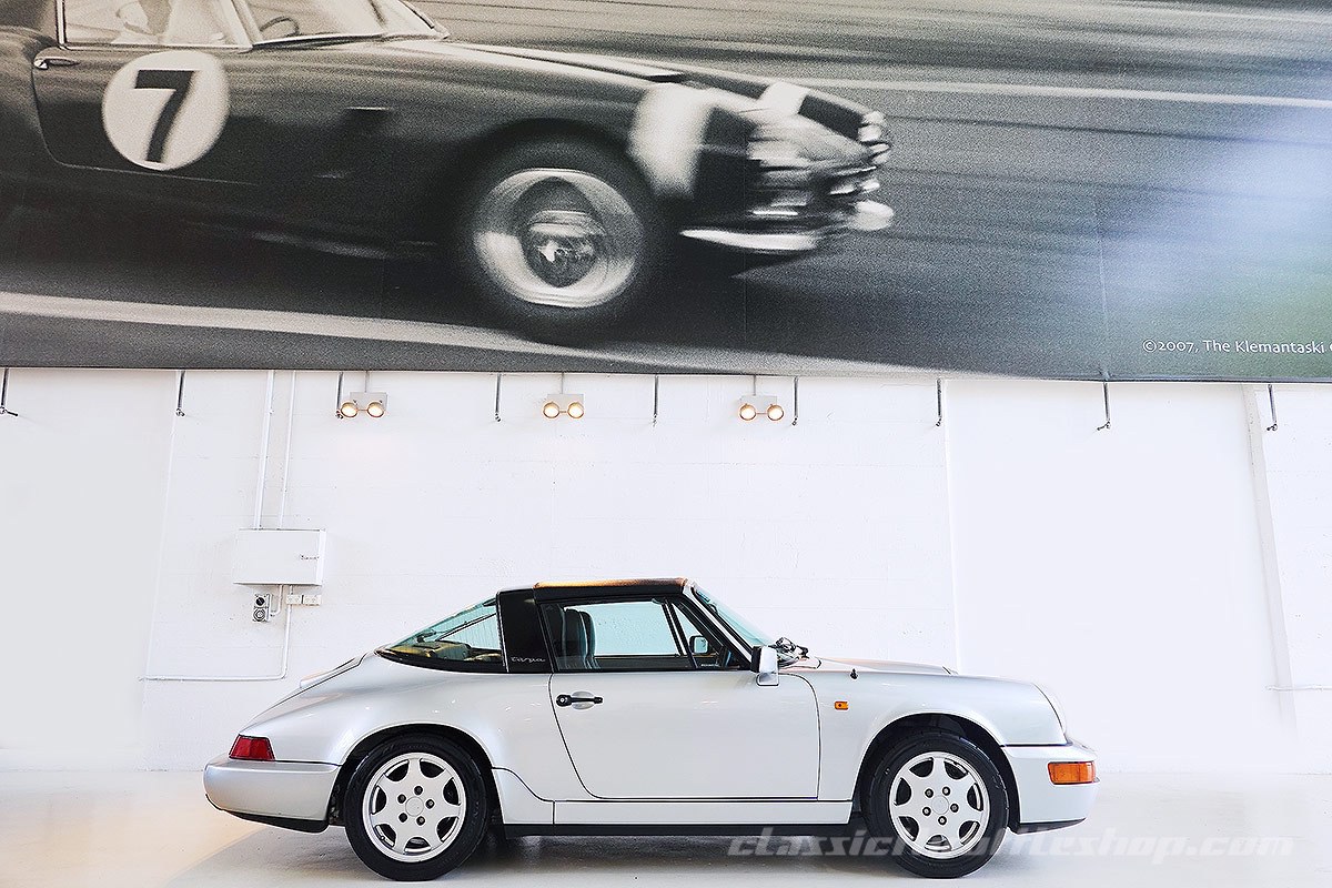 1989-Porsche-964-Carrera-2-Targa-Polaris-Silver-7