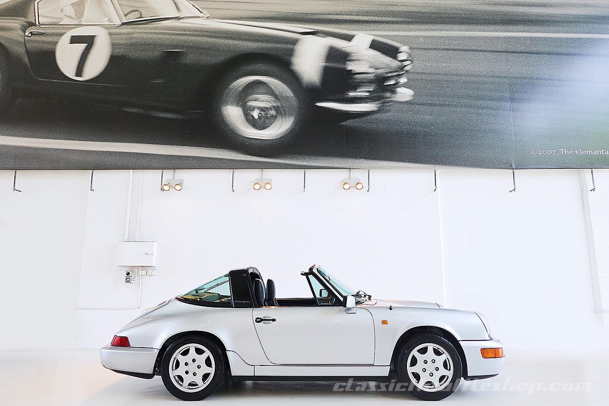1989-Porsche-964-Carrera-2-Targa-Polaris-Silver-8