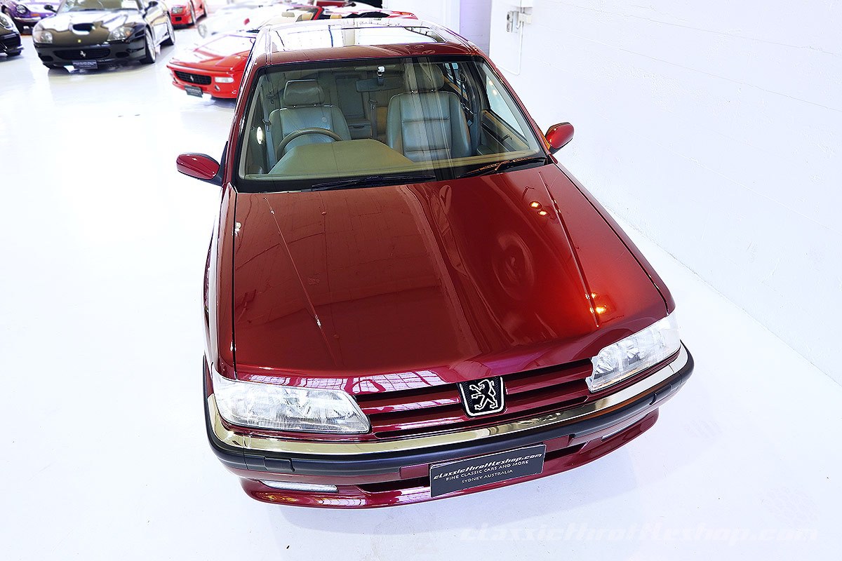 1994-Peugeot-605-SV-Vulcan-Red-12