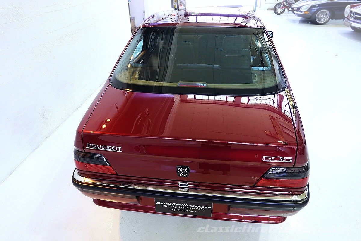 1994-Peugeot-605-SV-Vulcan-Red-13